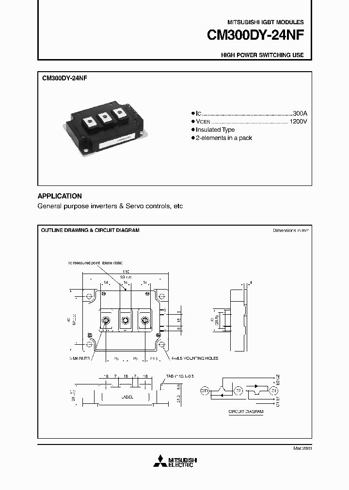 CM300DY-24NF_3623551.PDF Datasheet