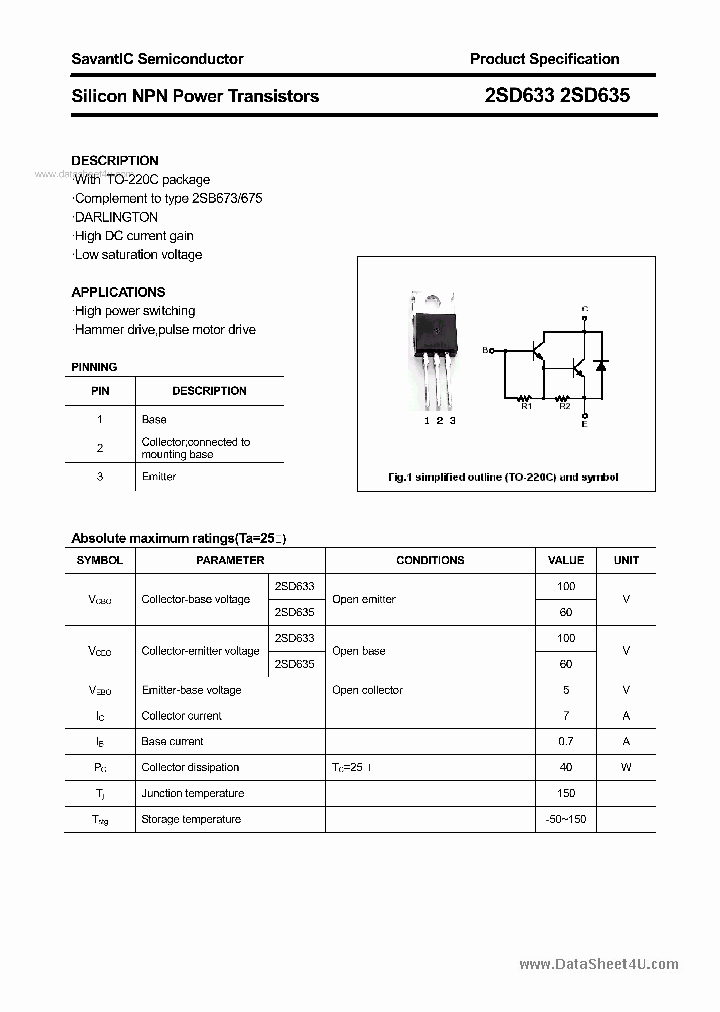 2SD633_3637871.PDF Datasheet