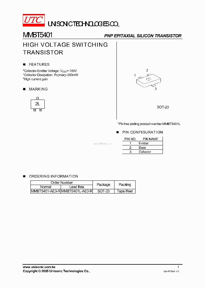 MMBT5401_3641762.PDF Datasheet