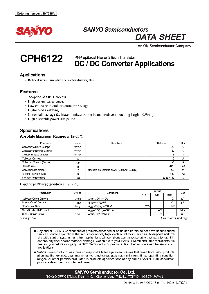 CPH6122_3657348.PDF Datasheet