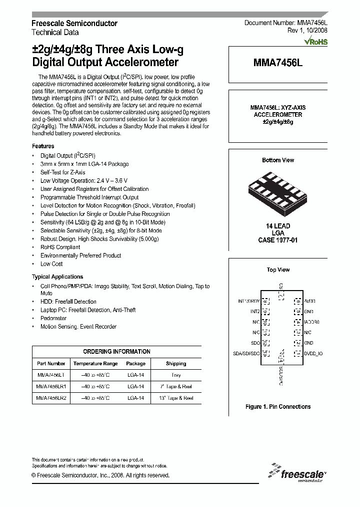 MMA7456L_3657650.PDF Datasheet