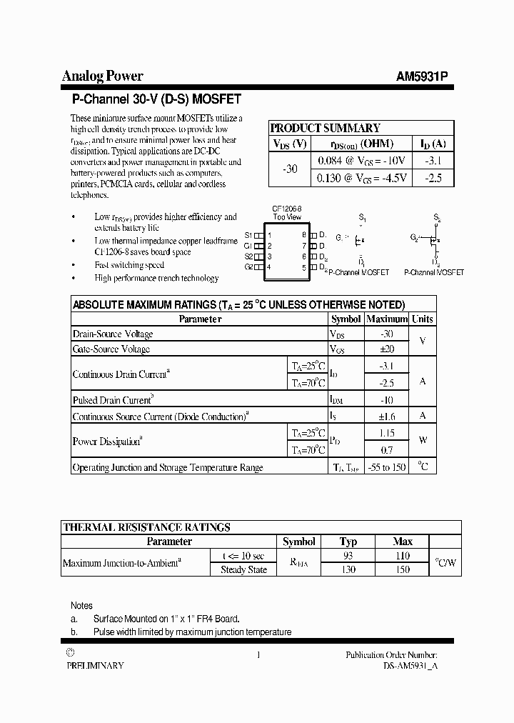AM5931P_3677970.PDF Datasheet