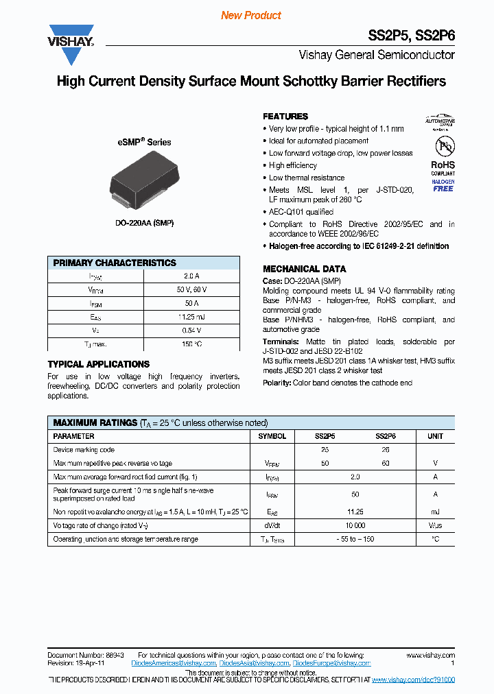 SS2P5-M3-84A_3690379.PDF Datasheet