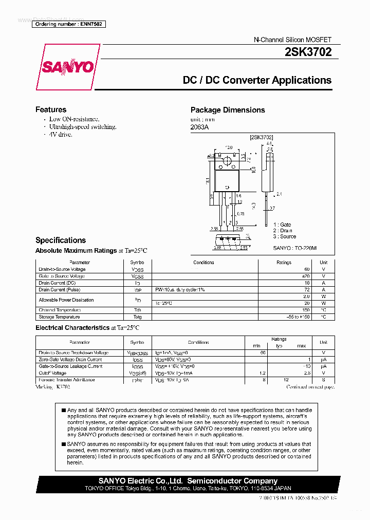 K3702_3696473.PDF Datasheet