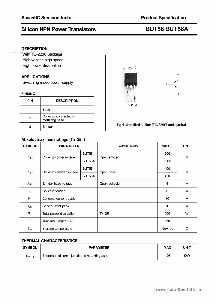 BUT56_3719698.PDF Datasheet