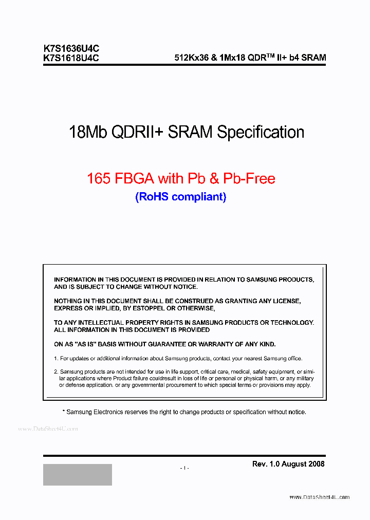 K7S1636U4C_3723840.PDF Datasheet