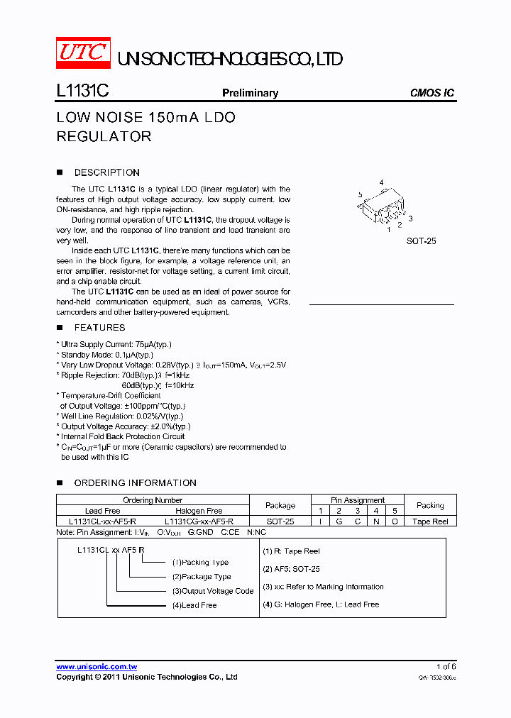 L1131CG-XX-AF5-R_3770439.PDF Datasheet