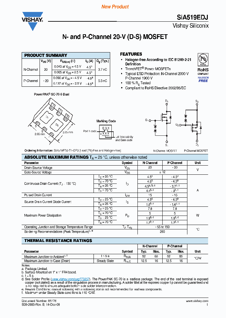 SIA519EDJ-T1-GE3_3786575.PDF Datasheet