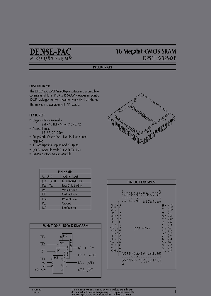DPS512X32MXP-15C_3745513.PDF Datasheet