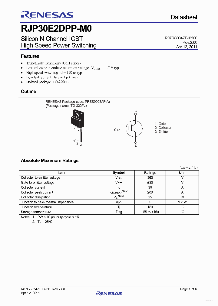RJP30E2DPP-M0_3834472.PDF Datasheet