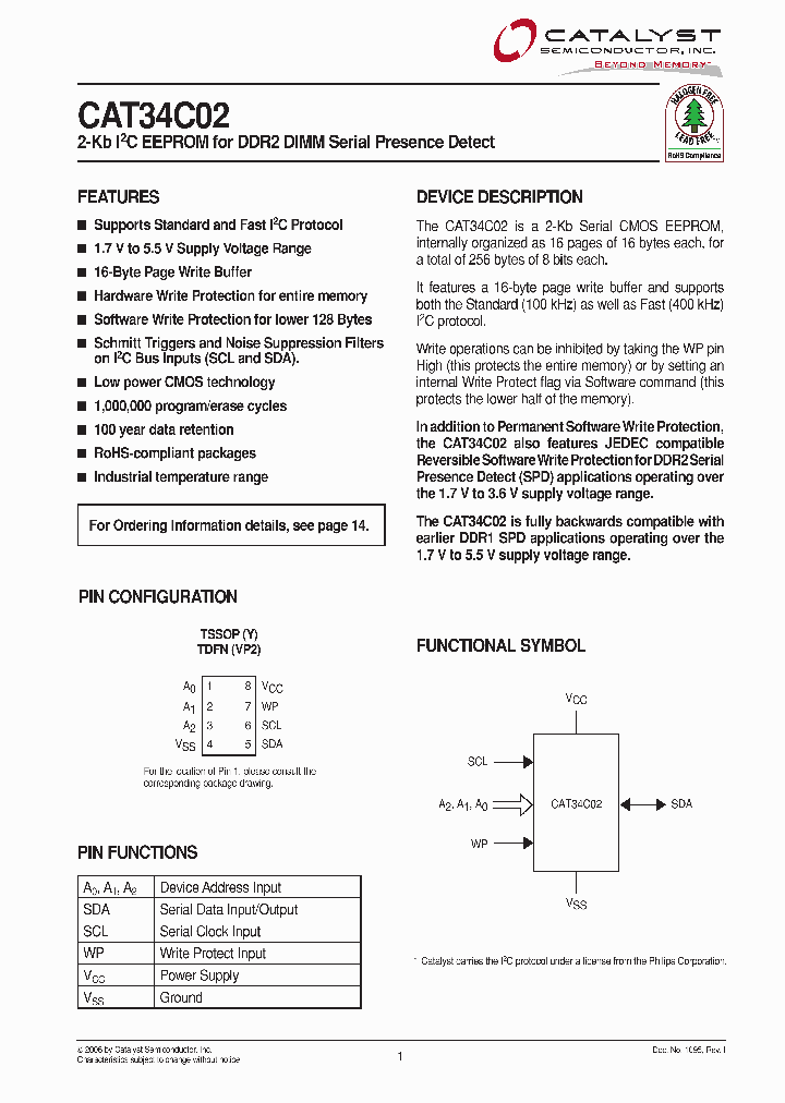 CAT34C02YI-GT3_3752627.PDF Datasheet