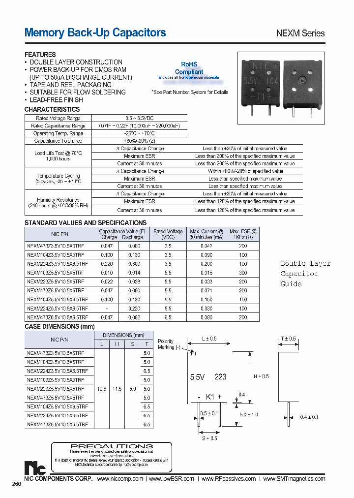 NEXM473Z65V105X65TRF_3760493.PDF Datasheet