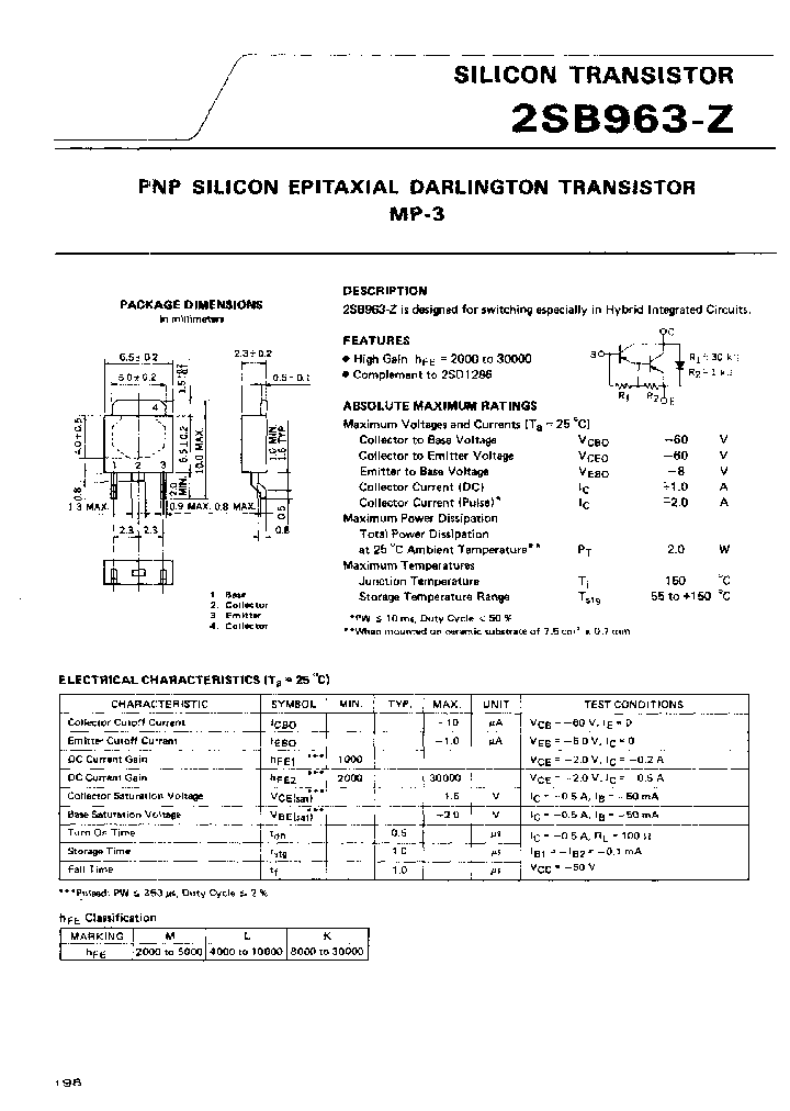 2SB963-Z-T1K_3760437.PDF Datasheet