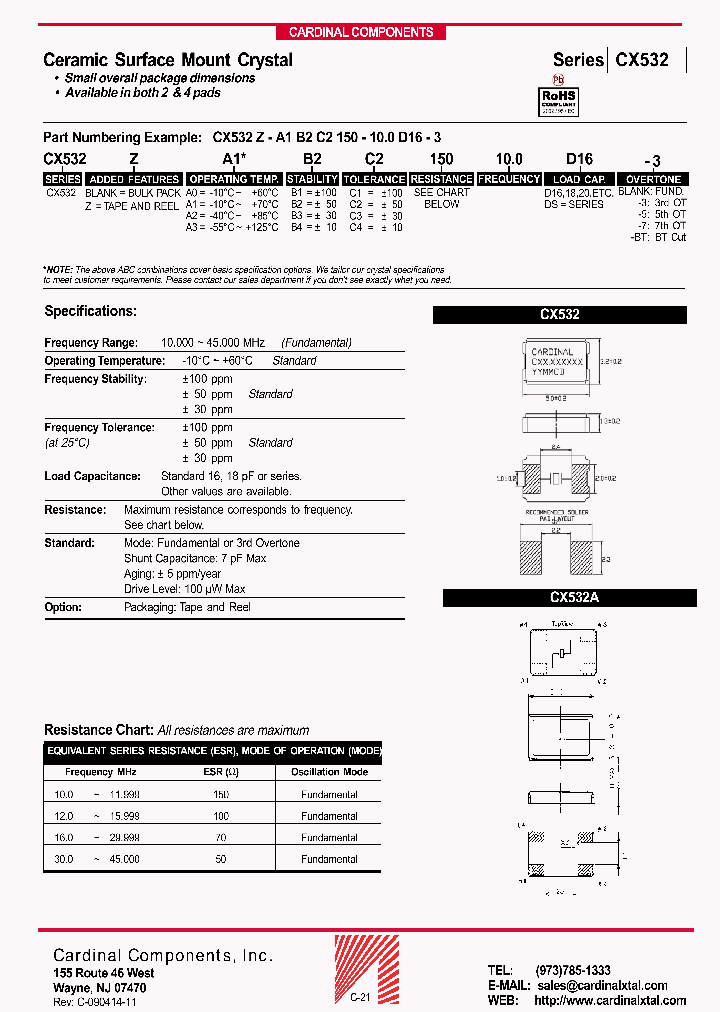 CX532AZ-A0B2C250-450D20_3762348.PDF Datasheet