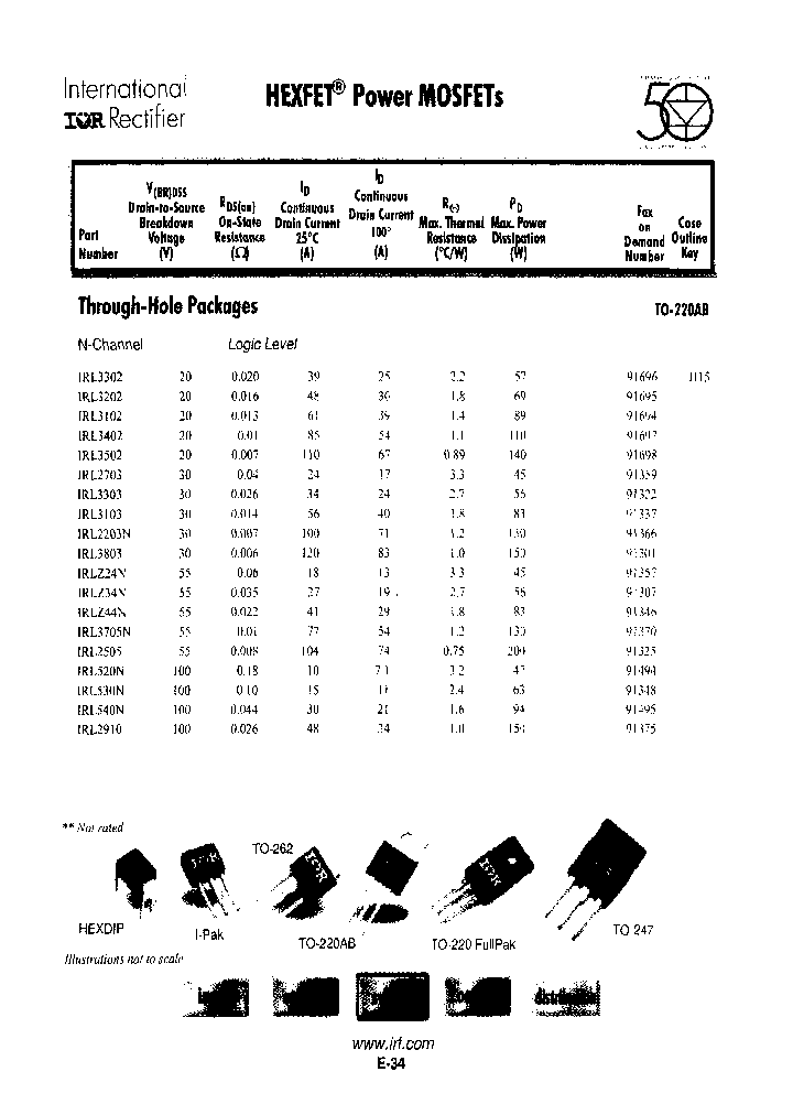 IRLZ24N-006_3763466.PDF Datasheet Download --- IC-ON-LINE