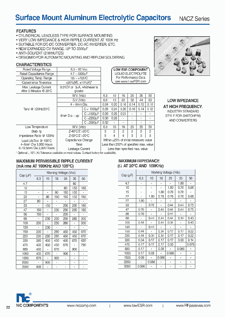 NACZ151K50V105X105TR13_3764407.PDF Datasheet