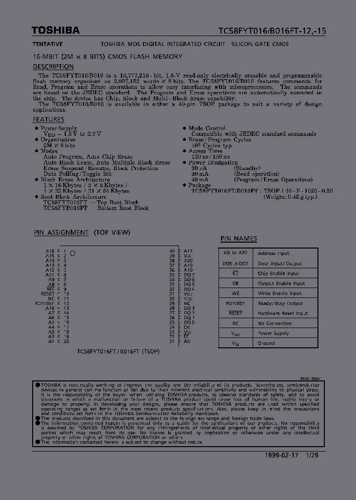 TC58FYB016FT-15_3771170.PDF Datasheet