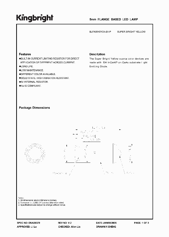 BLFA054SYCK-6V-P_3771383.PDF Datasheet