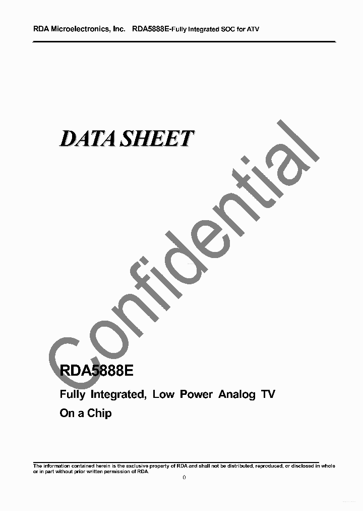 RDA5888E_3944726.PDF Datasheet