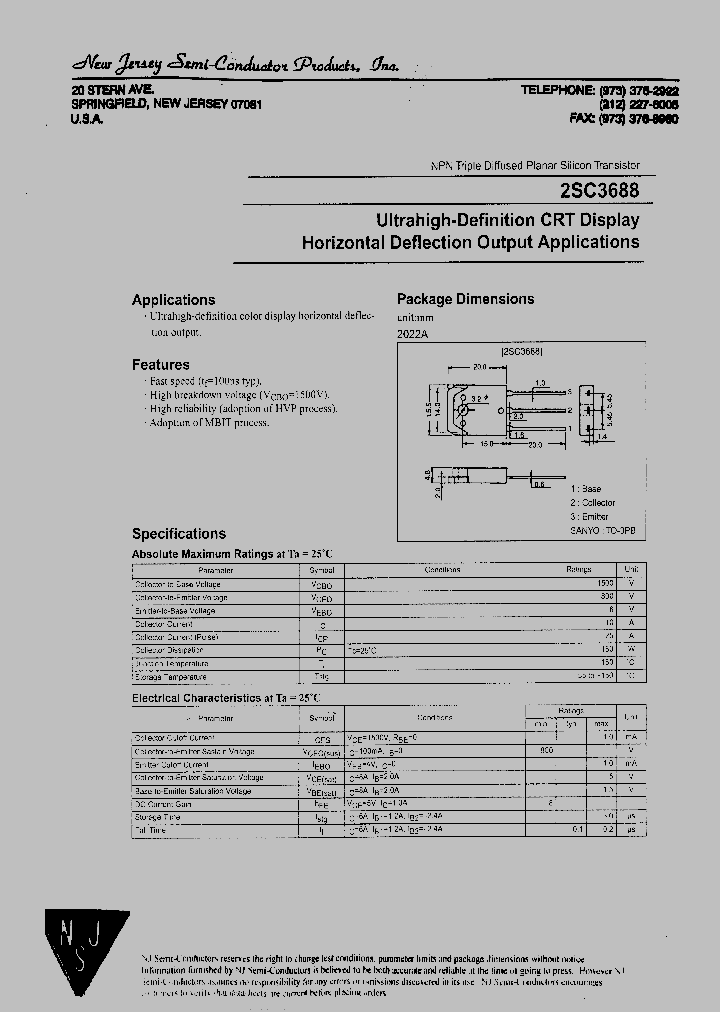 2SC3688_3969383.PDF Datasheet