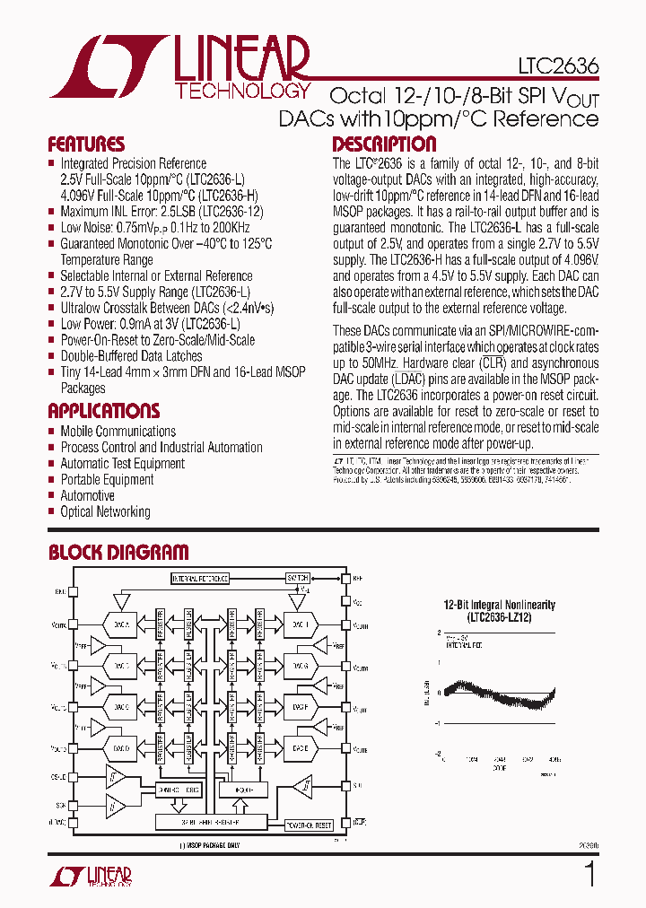 LTC2636CDE-HZ8TRPBF_3776540.PDF Datasheet