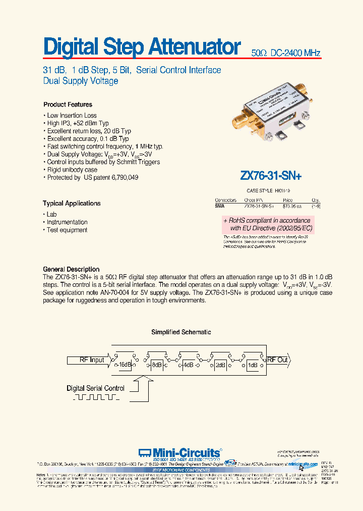 ZX76-31-SN-S_3782961.PDF Datasheet