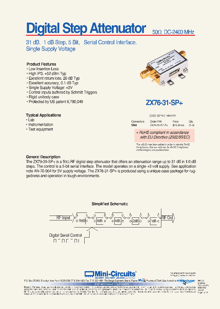 ZX76-31-SP-S_3782965.PDF Datasheet