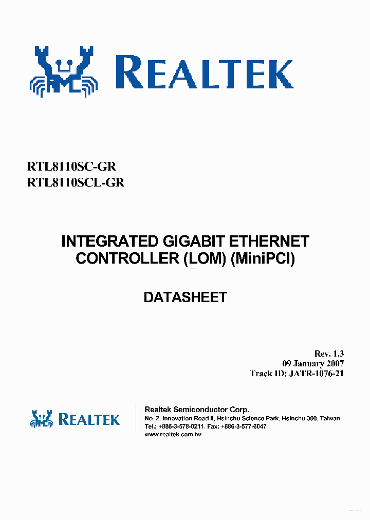 RTL8110SC-GR_4020118.PDF Datasheet
