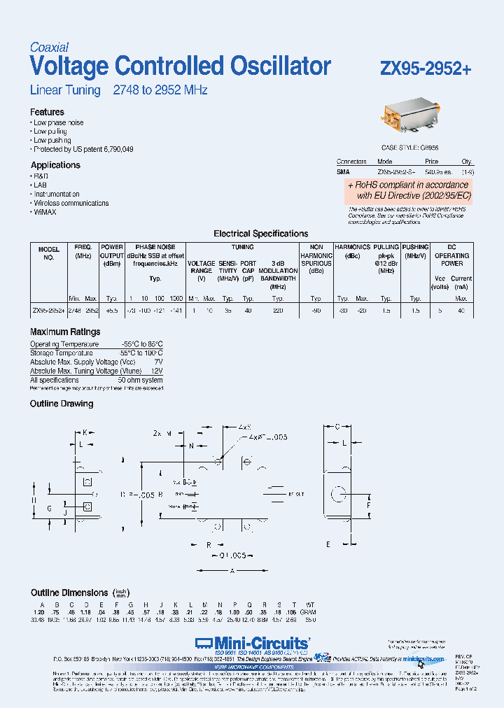 ZX95-2952_3786813.PDF Datasheet