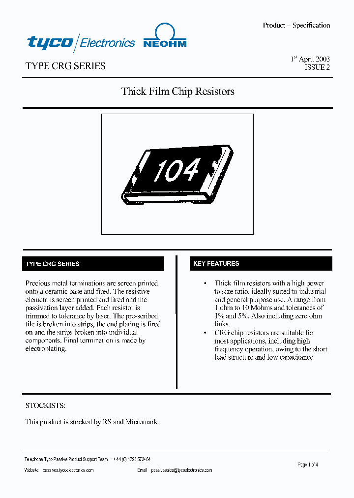 CRG1206ZR_3796042.PDF Datasheet