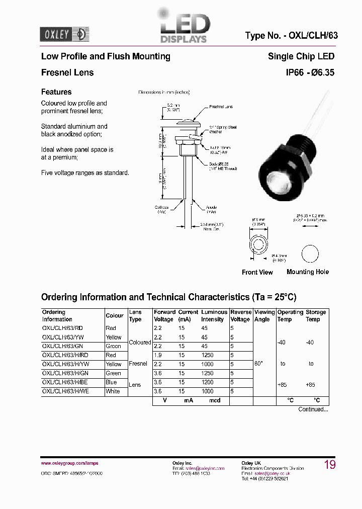 OXLCLH6315PHRD_3798392.PDF Datasheet