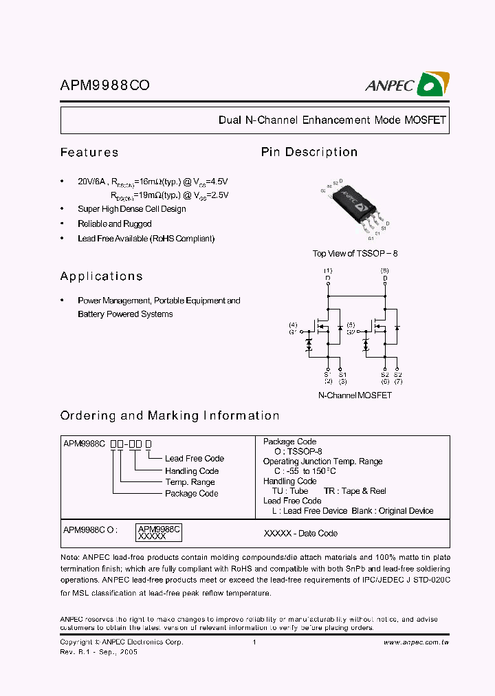 APM9988COC-TUL_3808328.PDF Datasheet