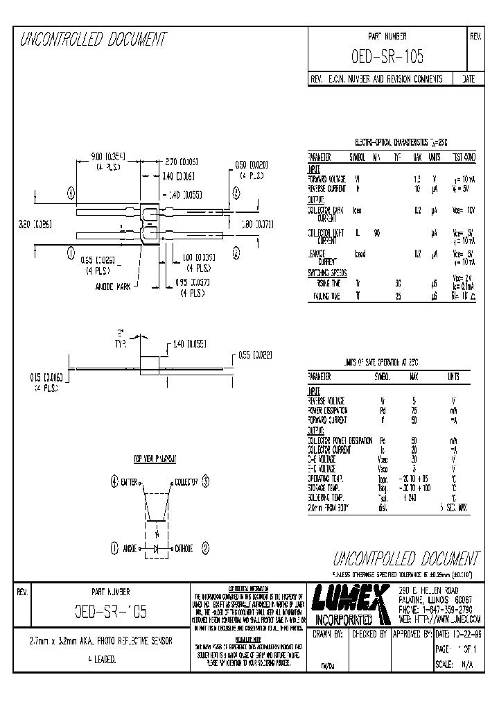 OED-SR-105_3809412.PDF Datasheet