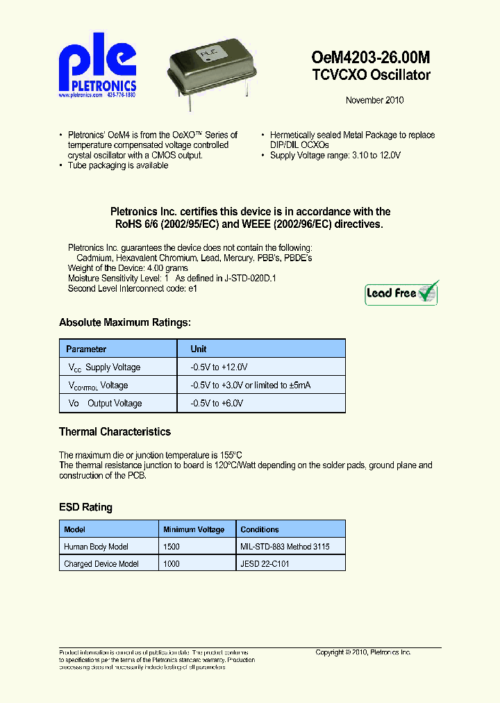 OEM4203-2600M_3808746.PDF Datasheet