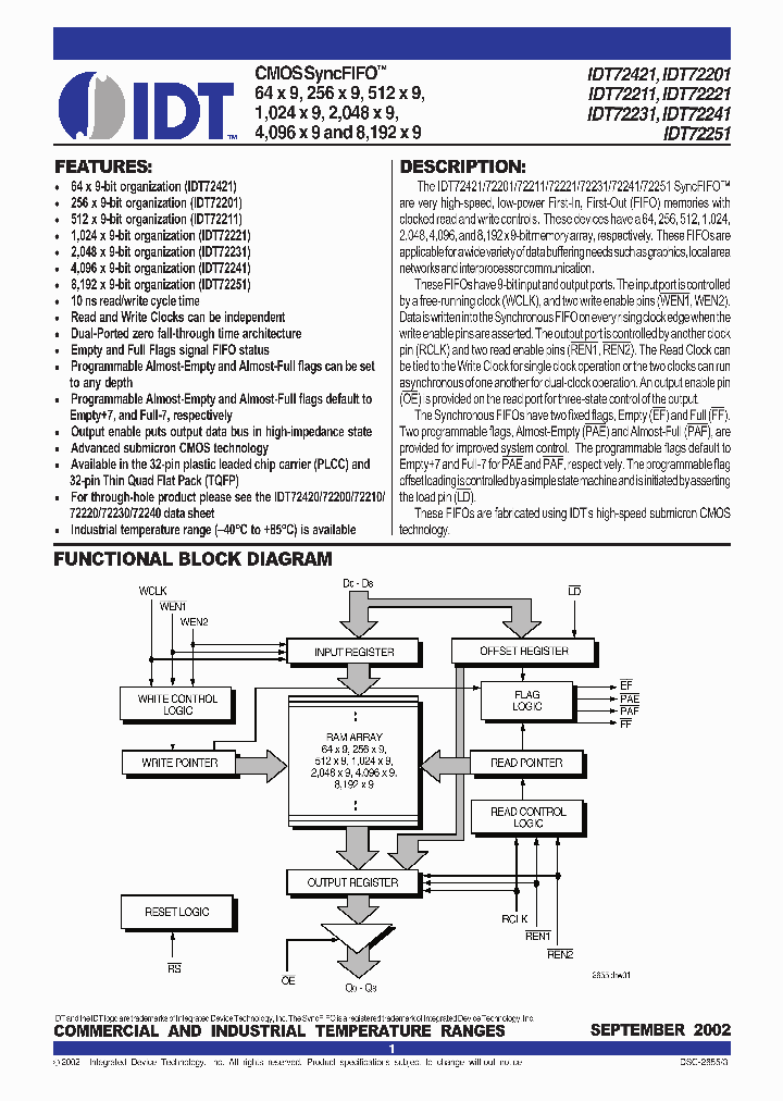 72201L15PFI9_3819369.PDF Datasheet