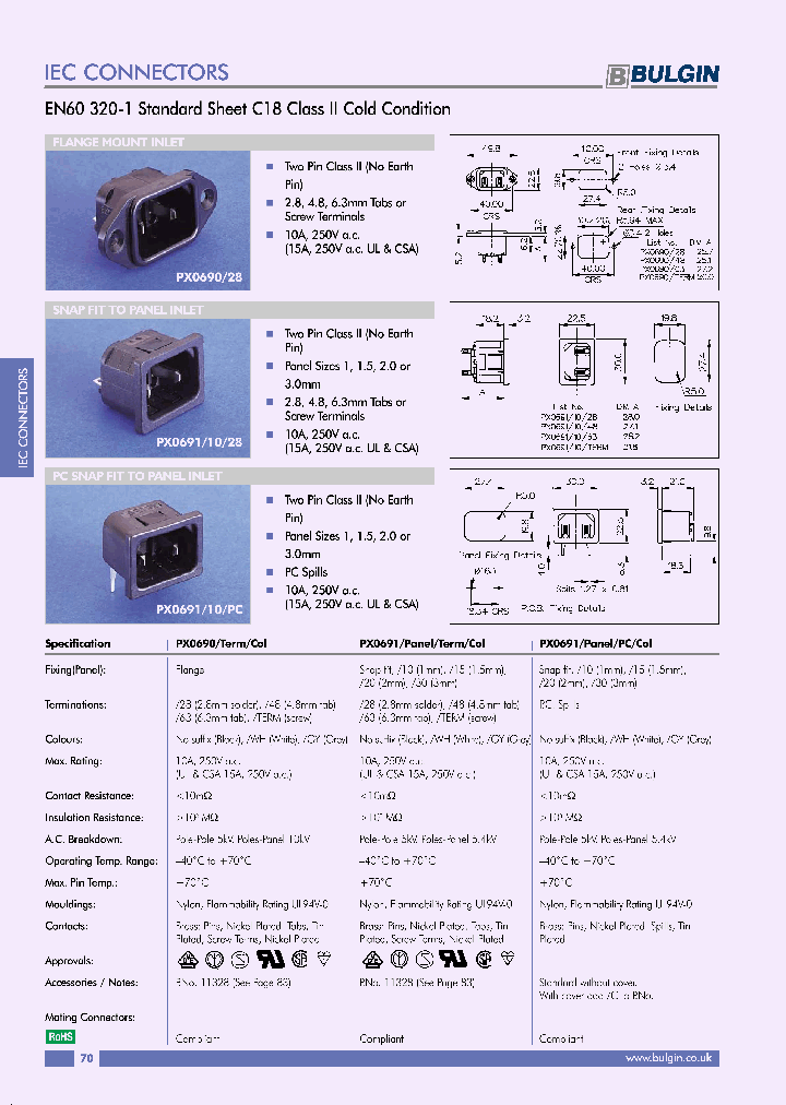 PX069120TERMWH_3819380.PDF Datasheet