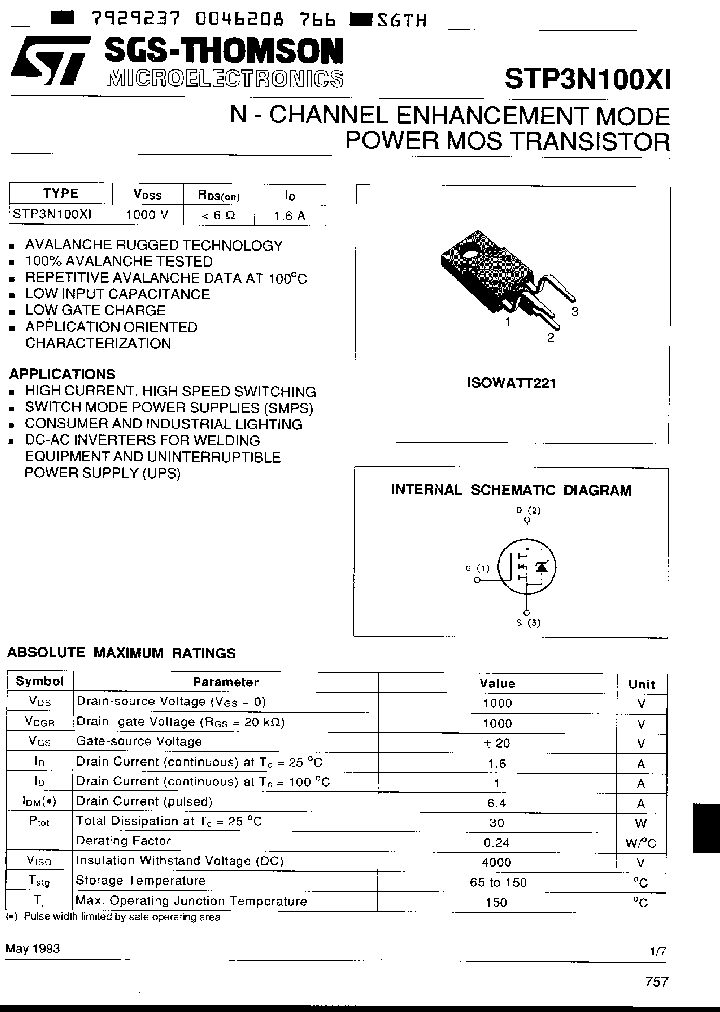 STP3N100XI_3824930.PDF Datasheet