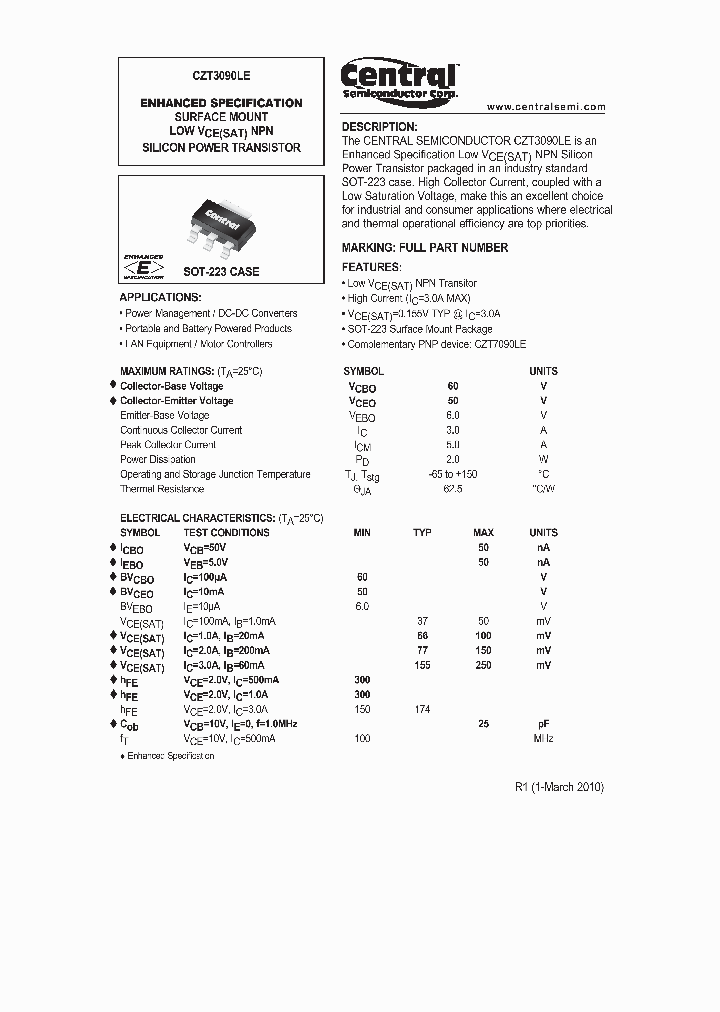 CZT3090LE_4060361.PDF Datasheet
