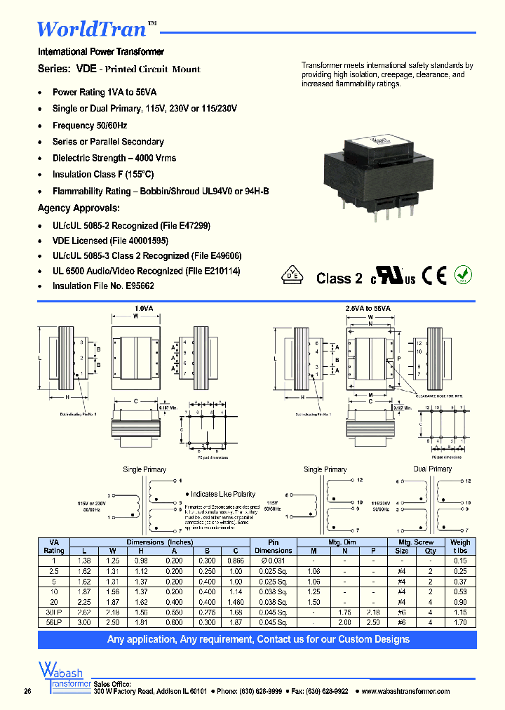 VDE2-01P-18_4084462.PDF Datasheet