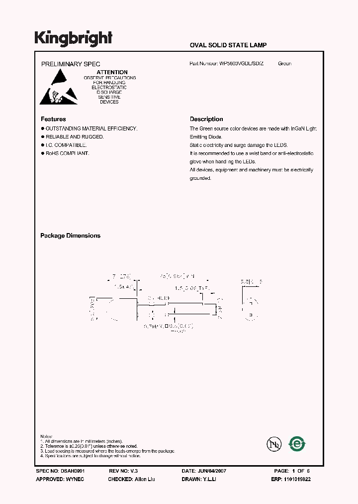 WP5603VGDLSDZ_3832734.PDF Datasheet