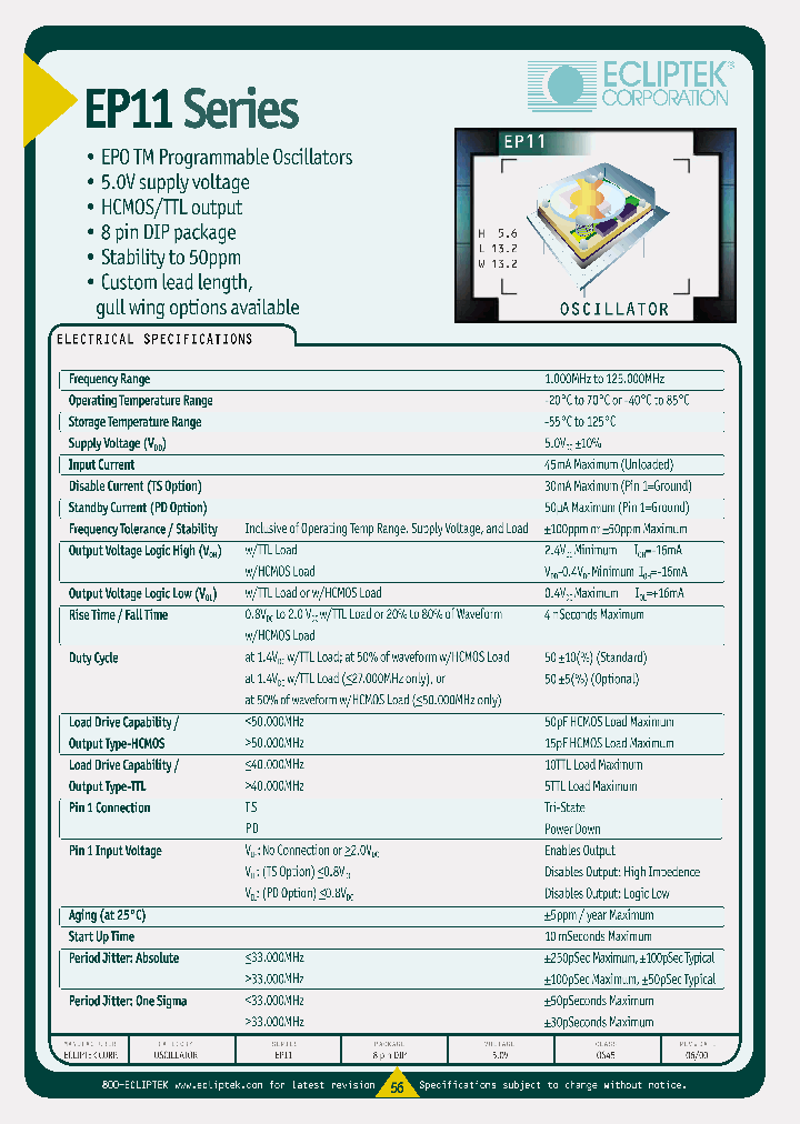 EP1100HSETPDL-FREQ1-CL400_3840043.PDF Datasheet