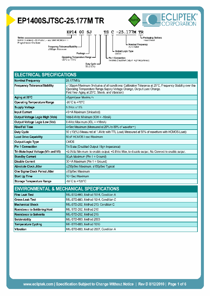 EP1400SJTSC-25177MTR_3842413.PDF Datasheet