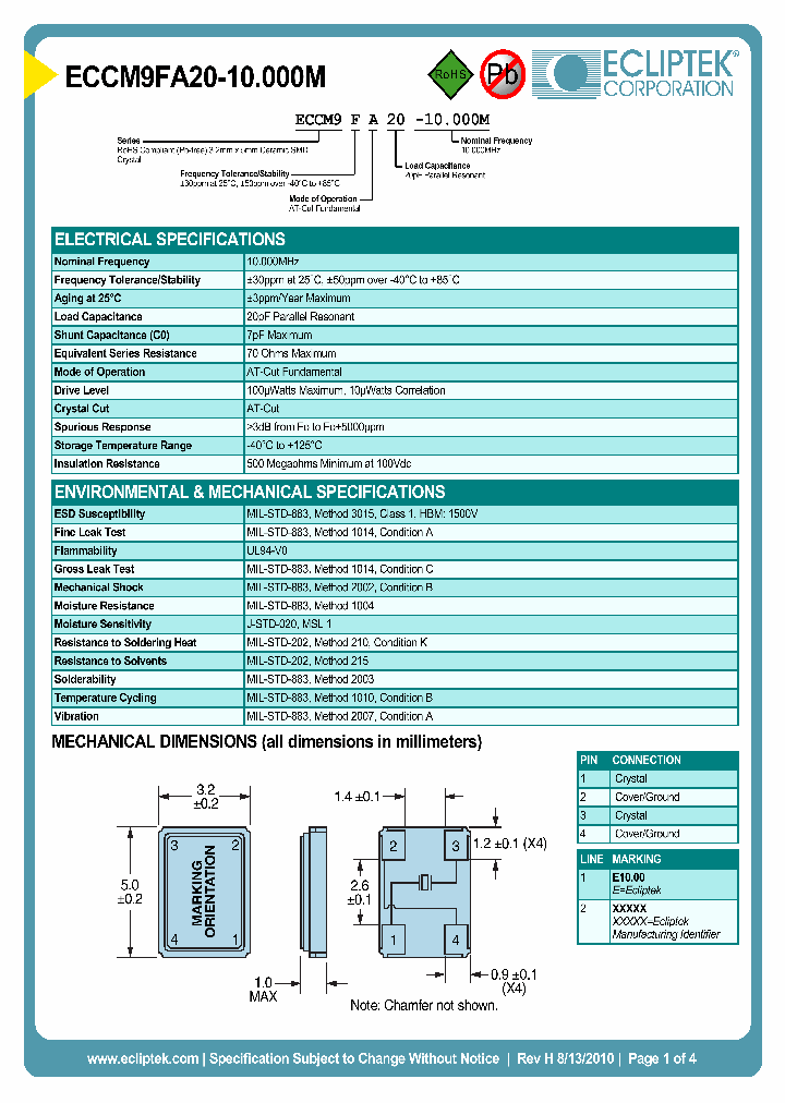 ECCM9FA20-10000M_3844010.PDF Datasheet