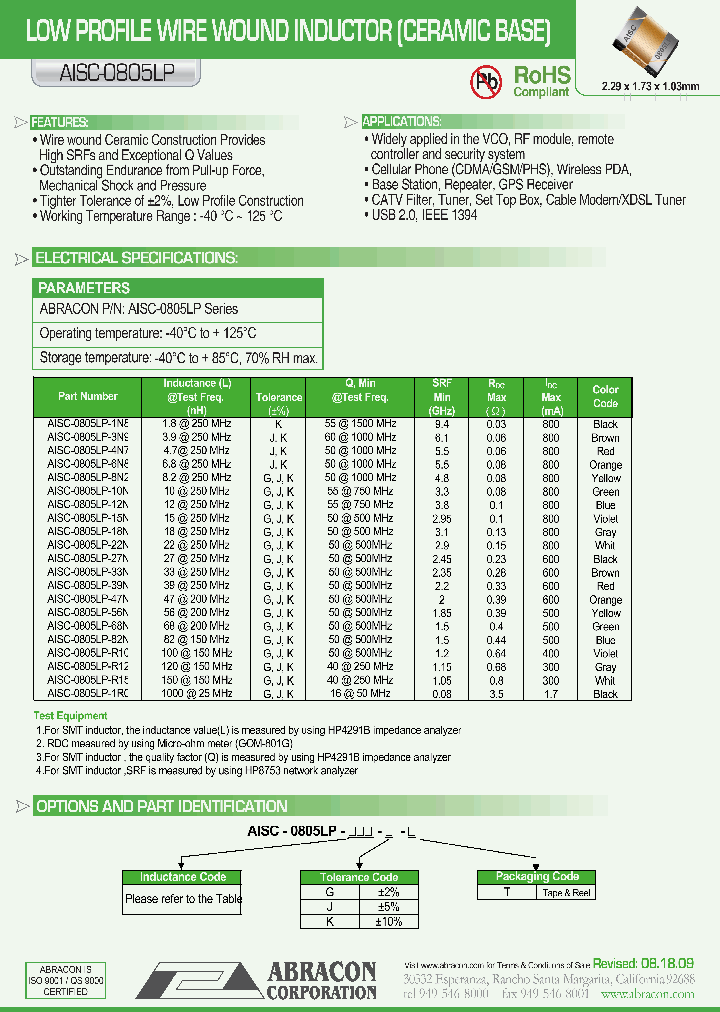 AISC-0805LP-10N-K-T_3844017.PDF Datasheet