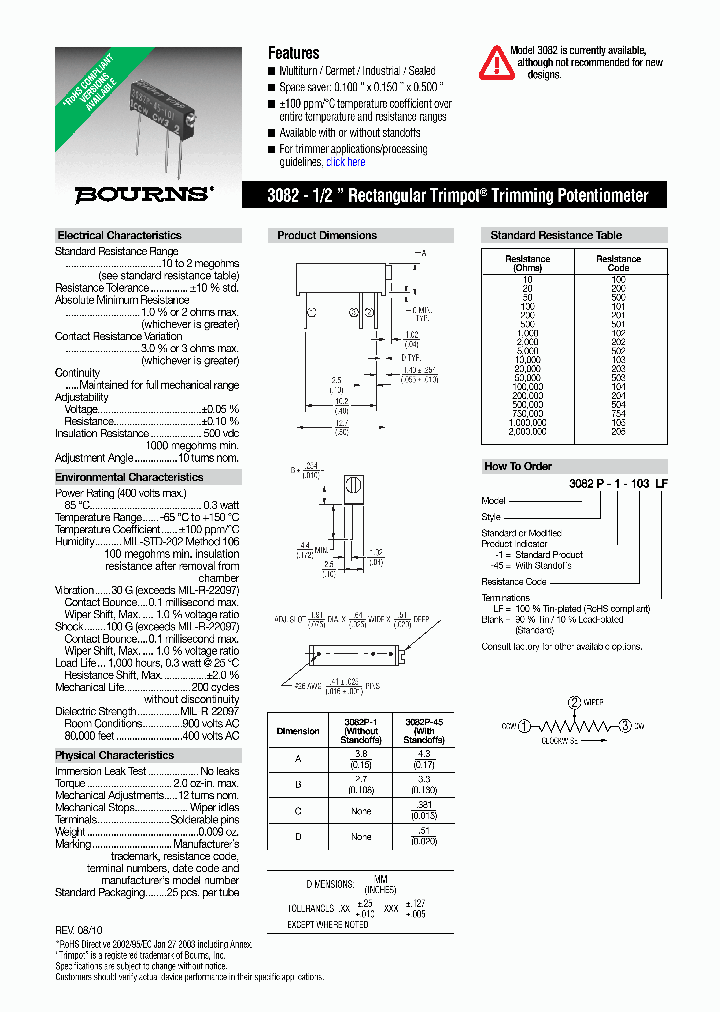 3082P-1-500_3844297.PDF Datasheet Download --- IC-ON-LINE