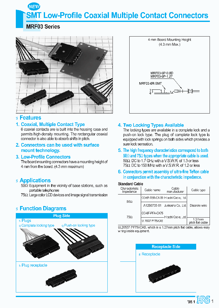 MRF03-6P-08D-2_3845922.PDF Datasheet