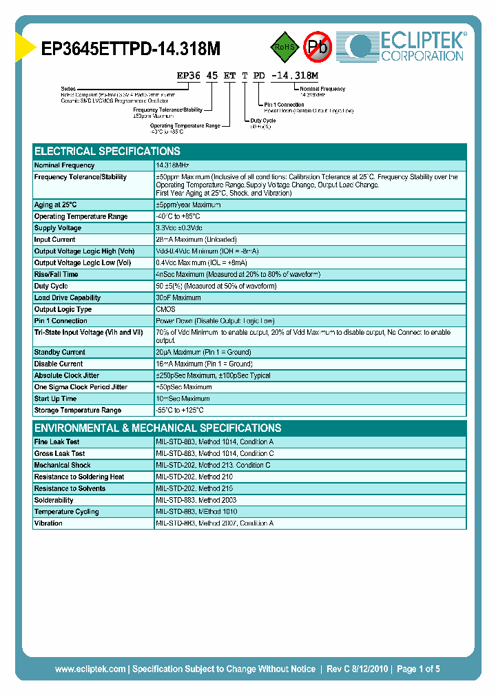 EP3645ETTPD-14318M_3846850.PDF Datasheet