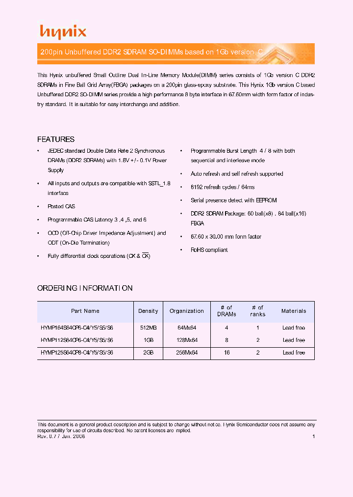 HYMP125S64CP6-S5_3854999.PDF Datasheet