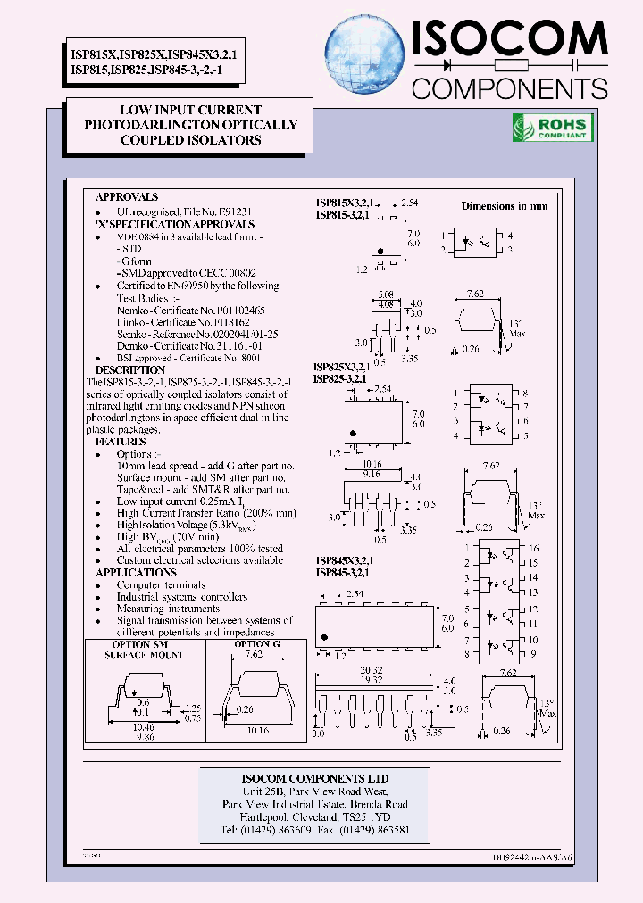 ISP845-2SMTAMPR_3859630.PDF Datasheet