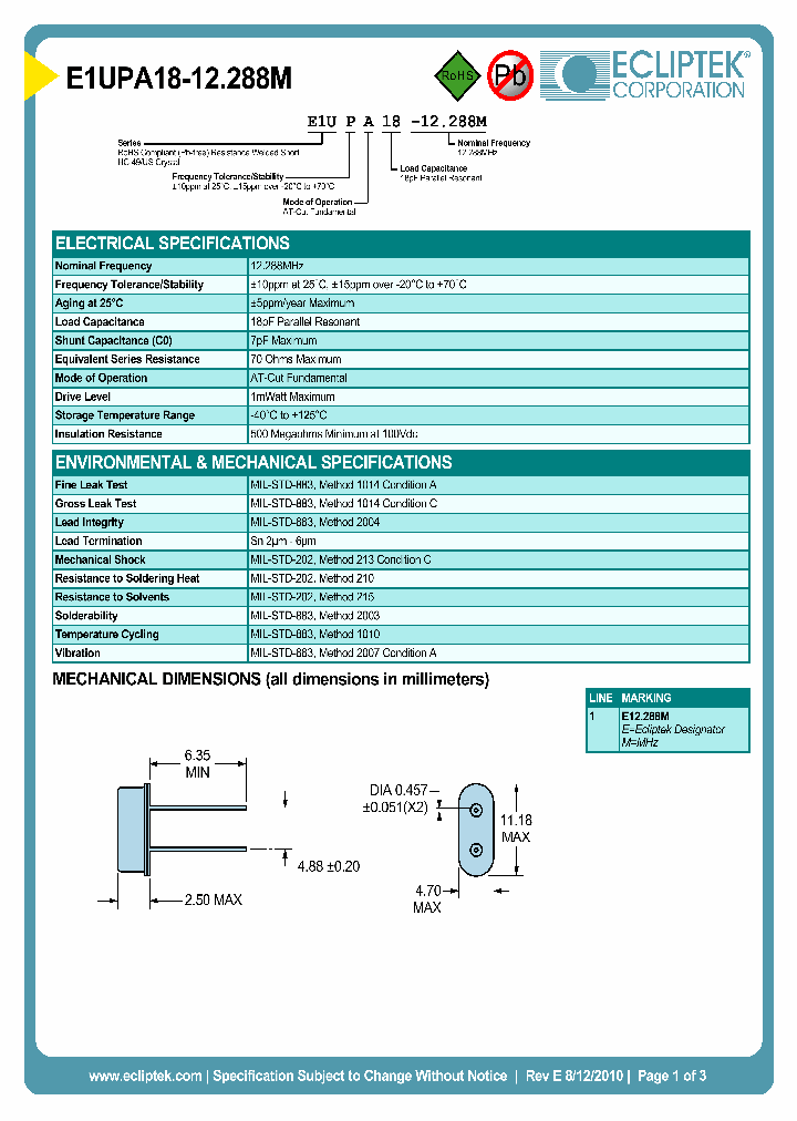 E1UPA18-12288M_3861366.PDF Datasheet